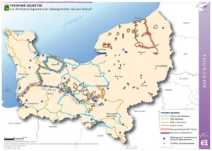 Tourisme équestre - Les itinéraires équestres et hébergements 