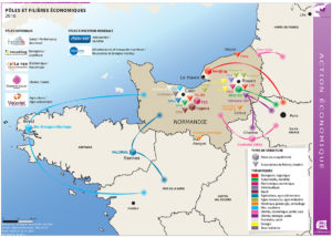 Pôles et filières économiques - 2016