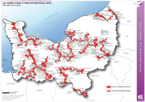 Les zones d'aide à finalité régionale (AFR) - 2014/2020