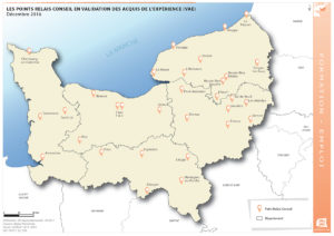 Les points relais conseil en validation des acquis de l'expérience (VAE) - Décembre 2016