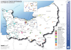 Le réseau de la médiation numérique - Leur CRANT de rattachement