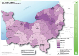 Air - Climat - Energie - Emissions de particules fines (PM10)