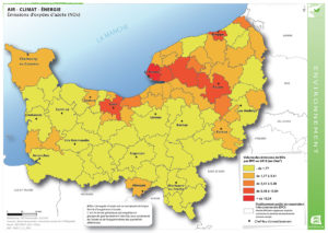 Air - Climat - Energie - Emissions d'oxydes d'azote (NOx)