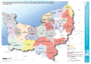 Les pôles métropolitains, pays et pôles d'équilibre territoriaux et ruraux (PETR) - 2015