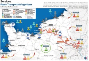 Transports et logistique : la dynamique des flux normands